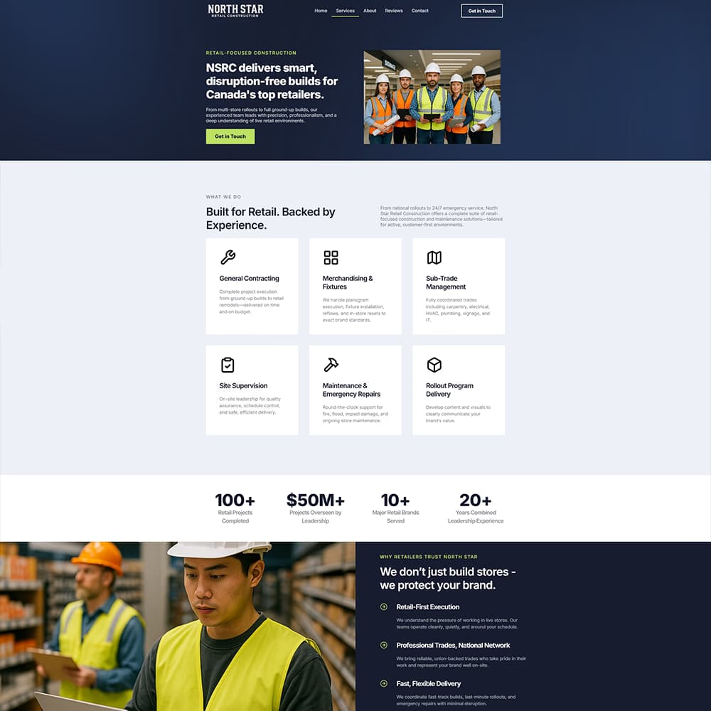 NSRC website screenshot